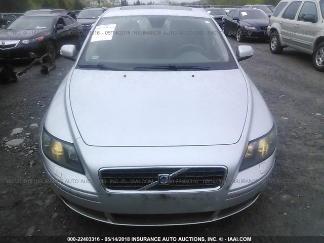 YV1MS382772275778 - 2007 VOLVO S40 2.4I SILVER photo 6