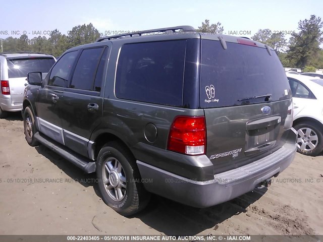 1FMPU15545LA21397 - 2005 FORD EXPEDITION XLT მწვანე ფოტო 3