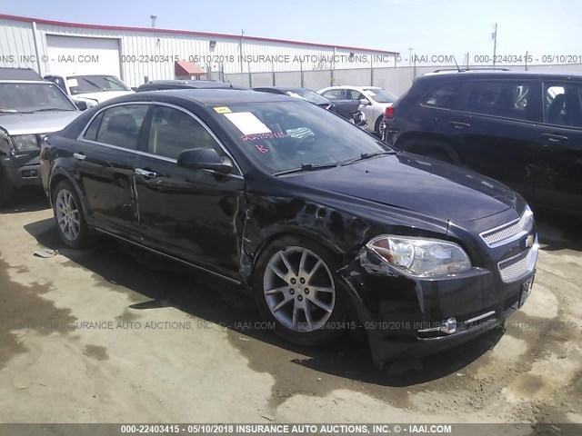 1G1ZG5E70CF370624 - 2012 CHEVROLET MALIBU LTZ 黑色 照片 1