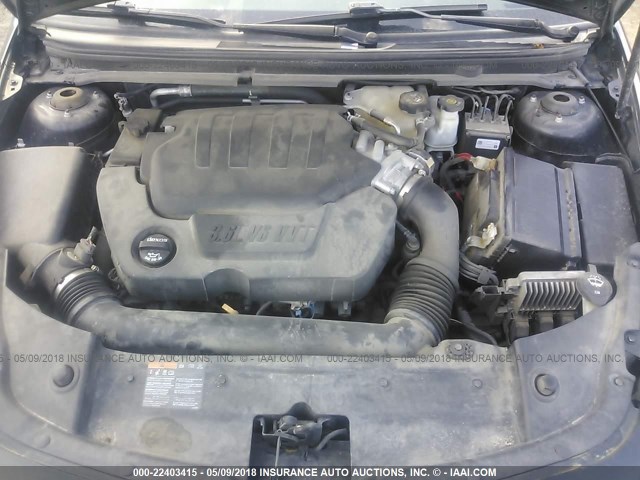 1G1ZG5E70CF370624 - 2012 CHEVROLET MALIBU LTZ 黑色 照片 10