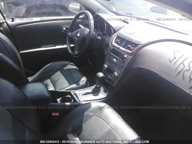 1G1ZG5E70CF370624 - 2012 CHEVROLET MALIBU LTZ 黑色 照片 5