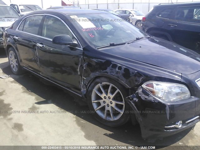 1G1ZG5E70CF370624 - 2012 CHEVROLET MALIBU LTZ 黑色 照片 6