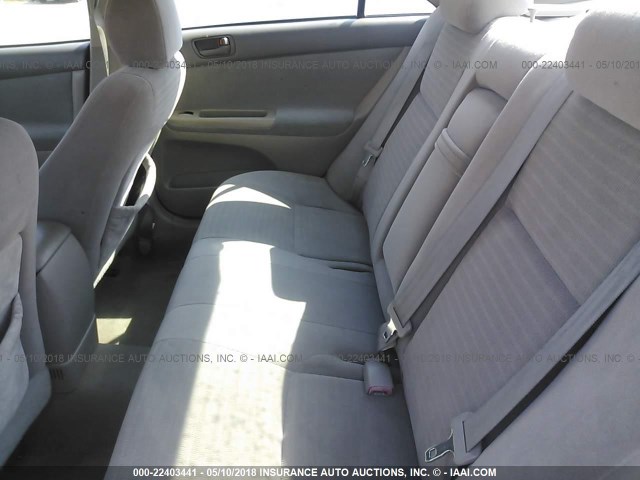 4T1BE32K04U937872 - 2004 TOYOTA CAMRY LE/XLE/SE ფერფლისფერი ფოტო 8