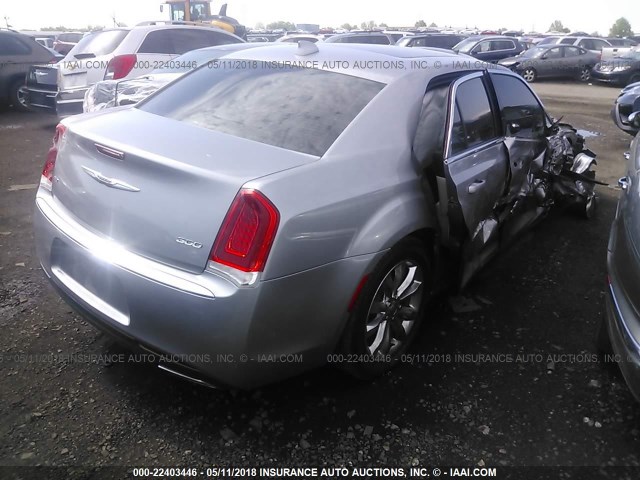 2C3CCARGXGH311519 - 2016 CHRYSLER 300 LIMITED SILVER photo 4