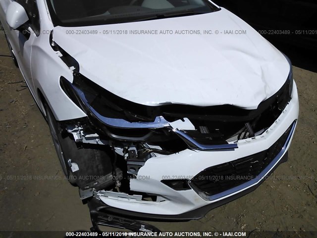 1G1BG5SM1G7322948 - 2016 CHEVROLET CRUZE PREMIER WHITE photo 6