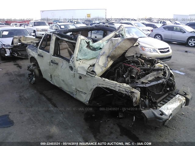 1J4BA5H11BL632694 - 2011 JEEP WRANGLER UNLIMITED SAHARA ბეჟი ფოტო 6
