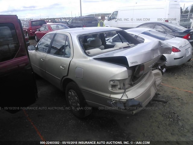 JT2BG12K4T0357008 - 1996 TOYOTA CAMRY DX/LE/XLE ოქროსფერი ფოტო 3