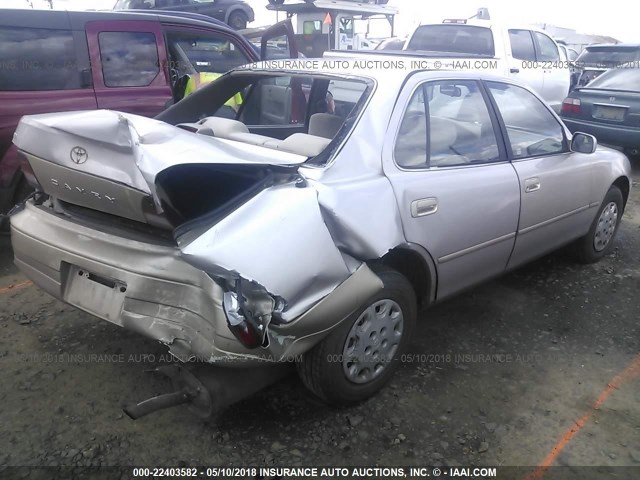 JT2BG12K4T0357008 - 1996 TOYOTA CAMRY DX/LE/XLE ოქროსფერი ფოტო 4