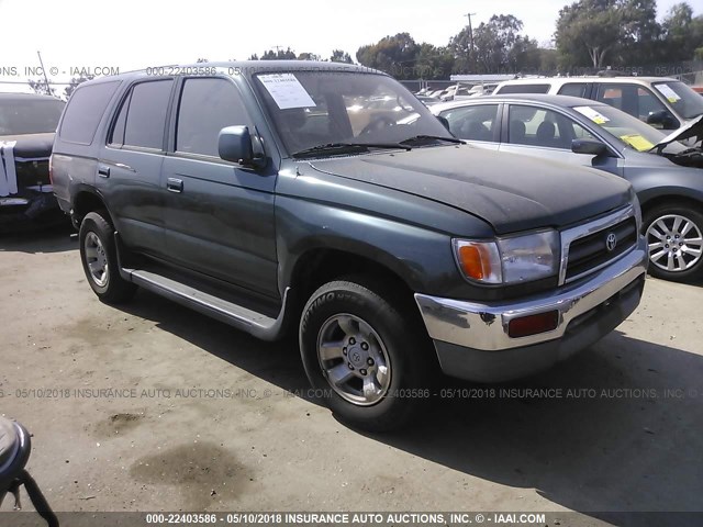 JT3GN86R8W0056334 - 1998 TOYOTA 4RUNNER SR5 GREEN photo 1