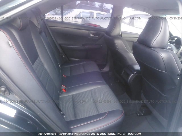 4T1BF1FK9FU092938 - 2015 TOYOTA CAMRY LE/XLE/SE/XSE Dark Blue photo 8