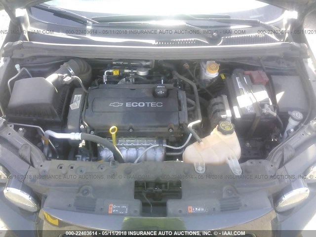 1G1JA5SH1G4169103 - 2016 CHEVROLET SONIC LS 灰色 照片 10