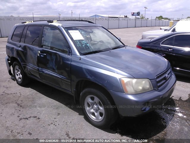 JTEGF21A430119699 - 2003 TOYOTA HIGHLANDER LIMITED GRAY photo 1