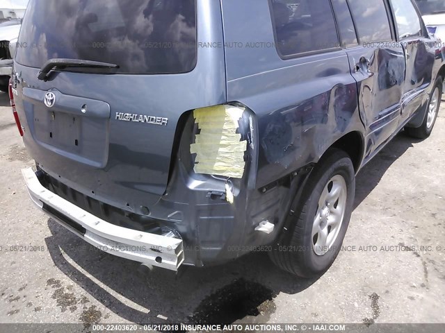 JTEGF21A430119699 - 2003 TOYOTA HIGHLANDER LIMITED GRAY photo 6