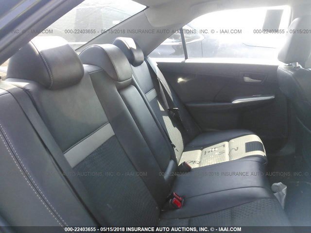 4T1BF1FK4DU245058 - 2013 TOYOTA CAMRY L/SE/LE/XLE BLACK photo 8