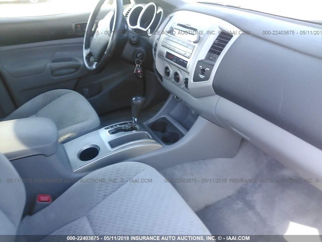 5TFUU4EN8BX003868 - 2011 TOYOTA TACOMA ACCESS CAB Կարմիր լուսանկար 5
