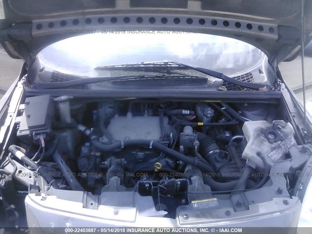 1GNDV23L95D262403 - 2005 CHEVROLET UPLANDER LS ყავისფერი ფოტო 10