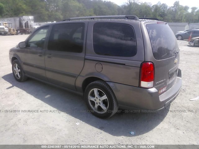 1GNDV23L95D262403 - 2005 CHEVROLET UPLANDER LS ყავისფერი ფოტო 3