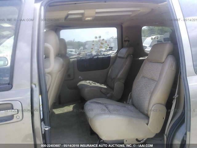 1GNDV23L95D262403 - 2005 CHEVROLET UPLANDER LS ყავისფერი ფოტო 8