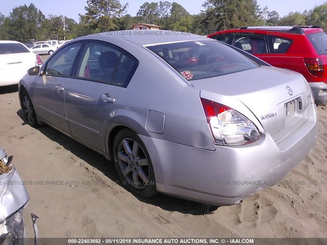 1N4BA41E76C808530 - 2006 NISSAN MAXIMA SE/SL SILVER photo 3