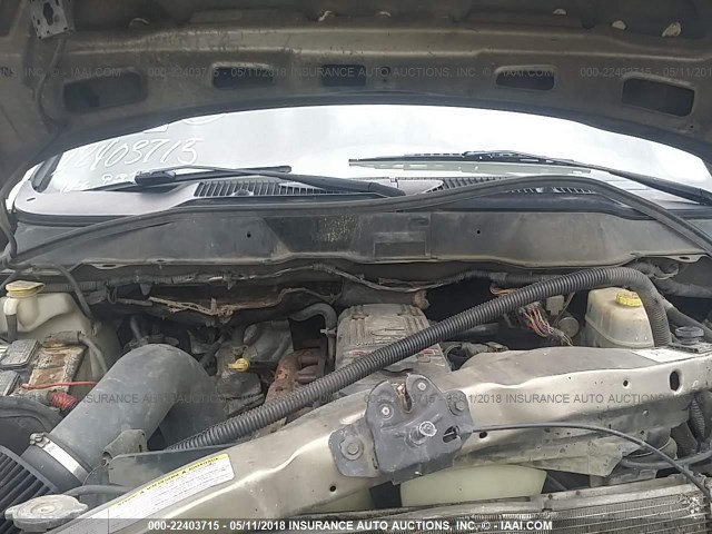 1D7KS28C07J530508 - 2007 DODGE RAM 2500 ST/SLT 金色 照片 10