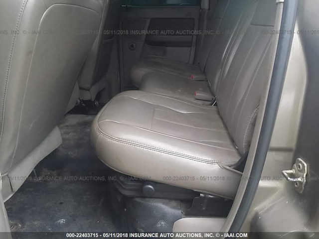 1D7KS28C07J530508 - 2007 DODGE RAM 2500 ST/SLT 金色 照片 8
