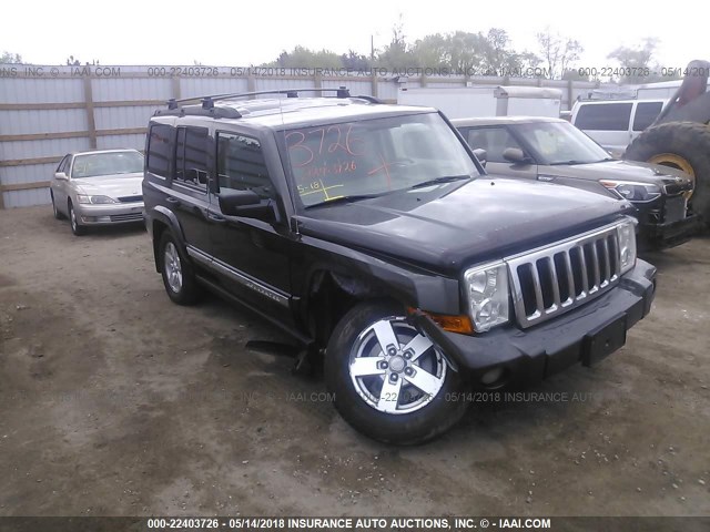 1J8HG48N16C228742 - 2006 JEEP COMMANDER GRAY photo 1