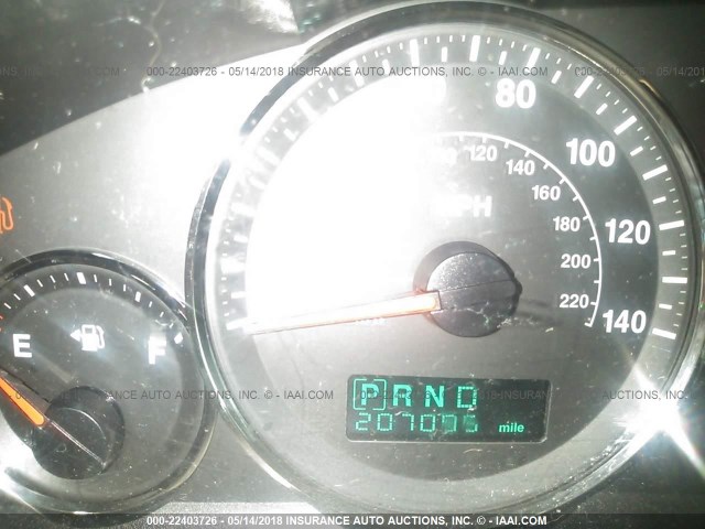 1J8HG48N16C228742 - 2006 JEEP COMMANDER GRAY photo 7