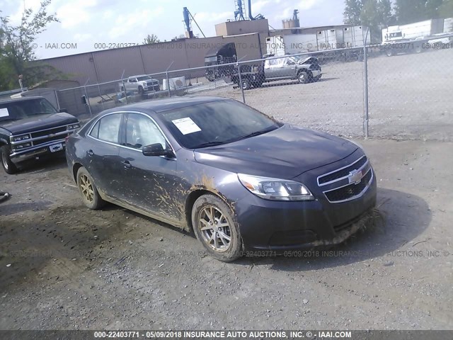 1G11A5SAXDF278100 - 2013 CHEVROLET MALIBU LS ნაცრისფერი ფოტო 1