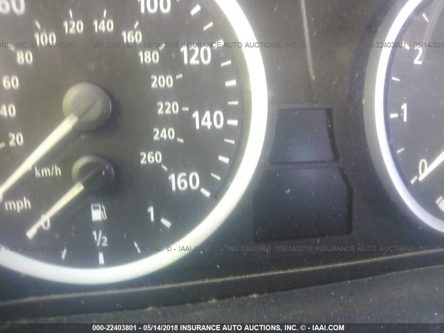 WBANN73566CN01258 - 2006 BMW 530 XIT GRAY photo 7