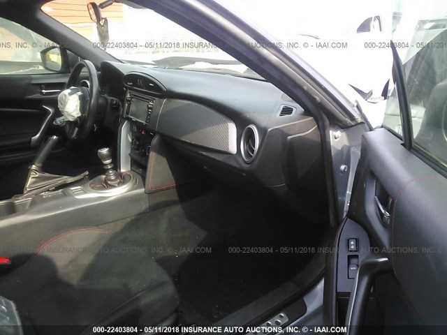 JF1ZNAA12F9709092 - 2015 TOYOTA SCION FR-S SILVER photo 5