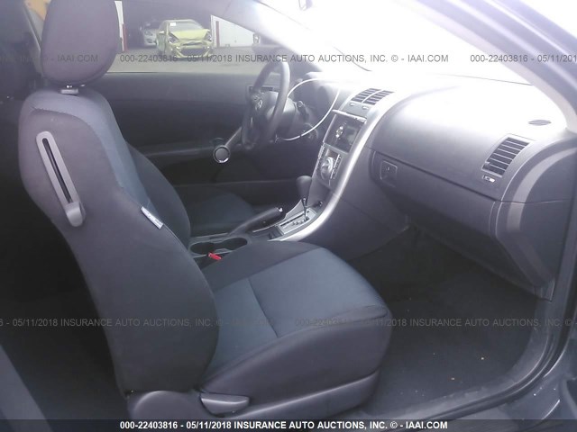 JTKDE3B74A0318597 - 2010 TOYOTA SCION TC 灰色 照片 5