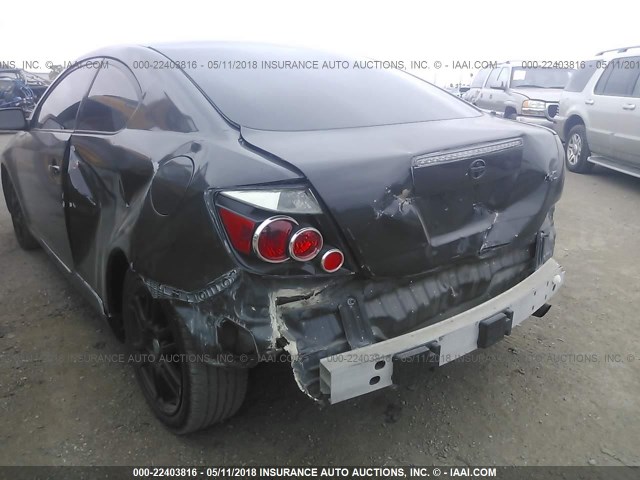 JTKDE3B74A0318597 - 2010 TOYOTA SCION TC 灰色 照片 6