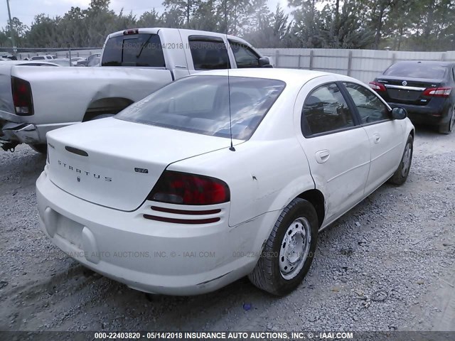 1B3EL46R35N601649 - 2005 DODGE STRATUS SXT WHITE photo 6