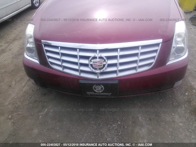 1G6KD5E63BU148052 - 2011 CADILLAC DTS LUXURY COLLECTION RED photo 6