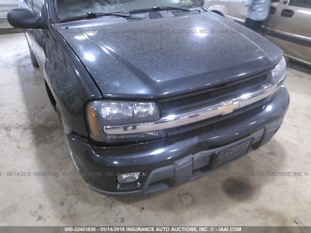 1GNET16S966130691 - 2006 CHEVROLET TRAILBLAZER EXT LS/EXT LT GRAY photo 6