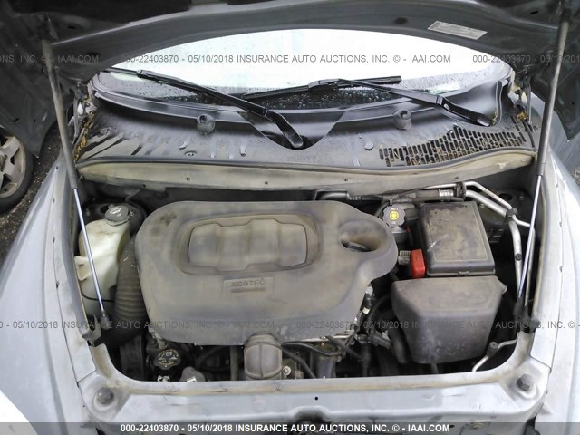 3GNDA13D98S590746 - 2008 CHEVROLET HHR LS GRAY photo 10
