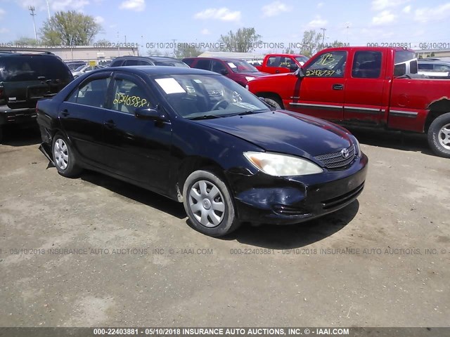 4T1BE32K53U202299 - 2003 TOYOTA CAMRY LE/XLE/SE შავი ფოტო 1