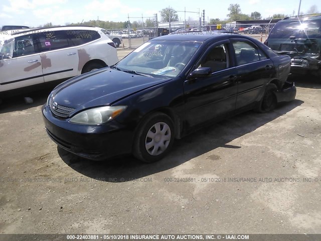 4T1BE32K53U202299 - 2003 TOYOTA CAMRY LE/XLE/SE შავი ფოტო 2