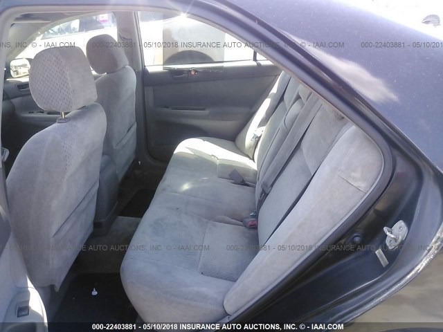 4T1BE32K53U202299 - 2003 TOYOTA CAMRY LE/XLE/SE შავი ფოტო 8