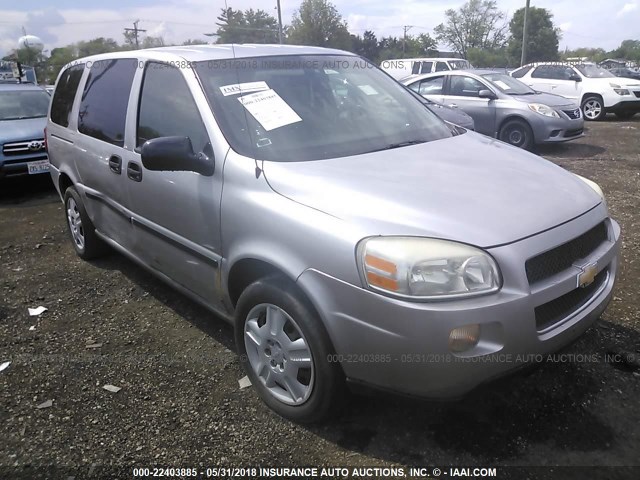 1GNDV23L46D107694 - 2006 CHEVROLET UPLANDER LS SILVER photo 1