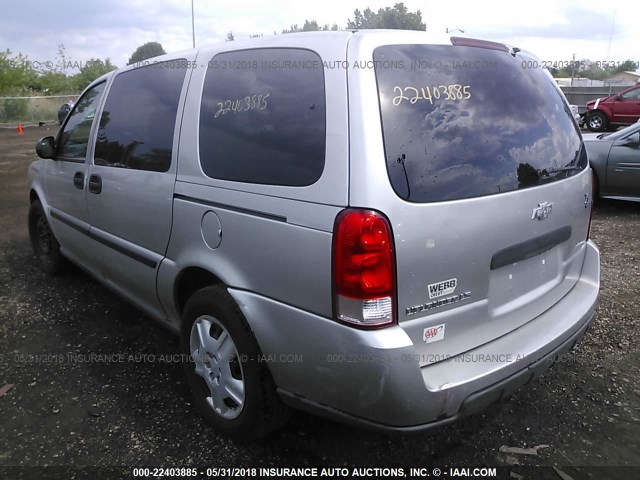 1GNDV23L46D107694 - 2006 CHEVROLET UPLANDER LS SILVER photo 3