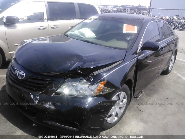 4T1BE46K19U365265 - 2009 TOYOTA CAMRY SE/LE/XLE BLACK photo 2