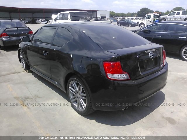JTKJF5C71C3025087 - 2012 TOYOTA SCION TC 黑色 照片 3