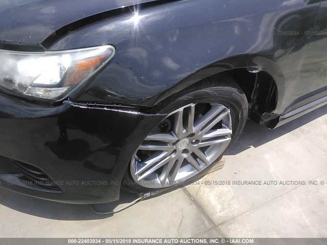 JTKJF5C71C3025087 - 2012 TOYOTA SCION TC 黑色 照片 6