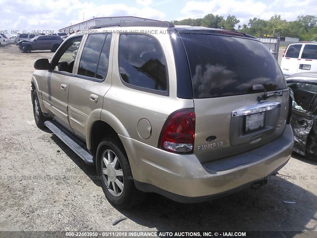 5GAES13M652308050 - 2005 BUICK RAINIER CXL GOLD photo 3