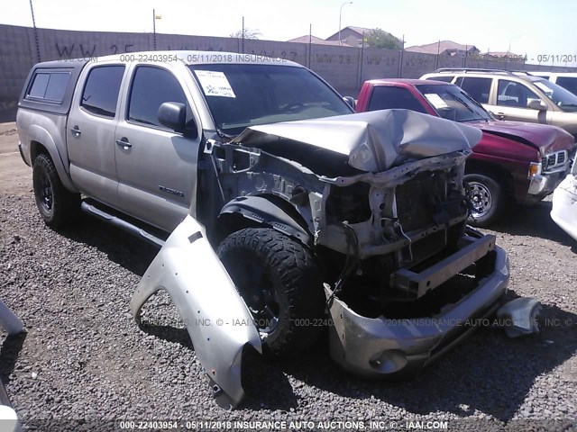 3TMLU42N96M008430 - 2006 TOYOTA TACOMA DOUBLE CAB TAN photo 1