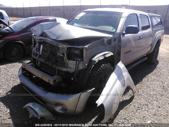 3TMLU42N96M008430 - 2006 TOYOTA TACOMA DOUBLE CAB თაფლისფერი ფოტო 2