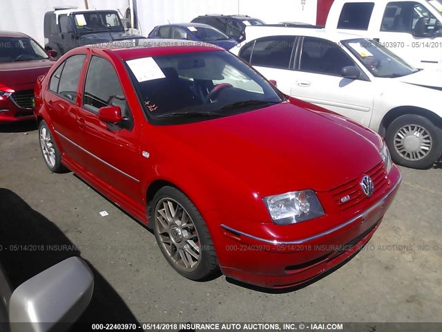 3VWSE69M15M019256 - 2005 VOLKSWAGEN JETTA GLI RED photo 1