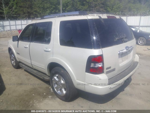 1FMEU65EX6ZA14716 - 2006 FORD EXPLORER LIMITED 白色 照片 3