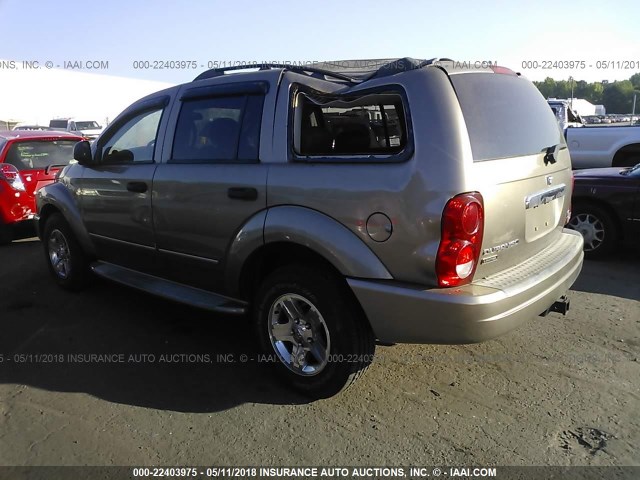 1D8HB58DX4F158108 - 2004 DODGE DURANGO LIMITED GRAY photo 6